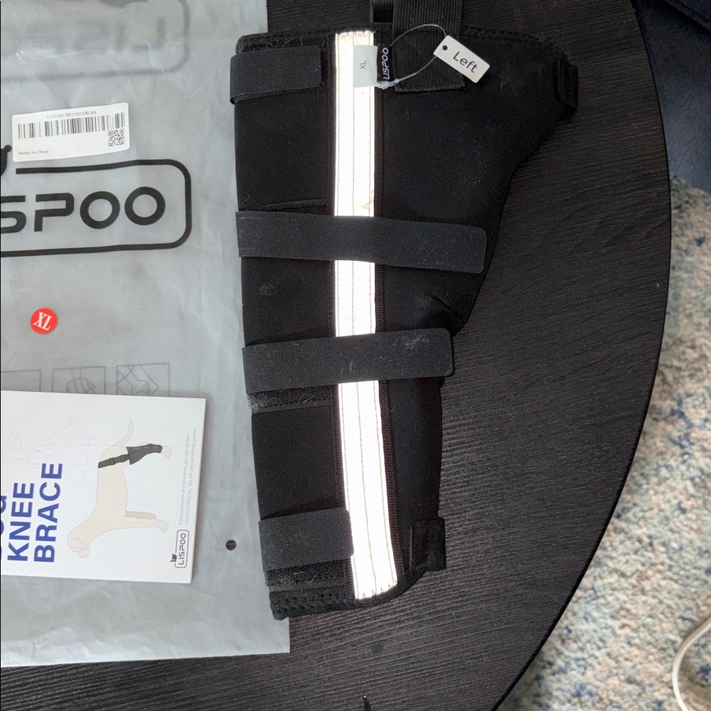 LISPOO XL left hind leg dog brace